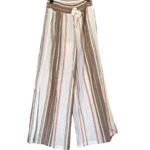 Cali 1850 Women's Casual Linen Pants Women’s Size L